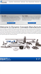 Mobile Screenshot of dynamicconceptsmfg.com